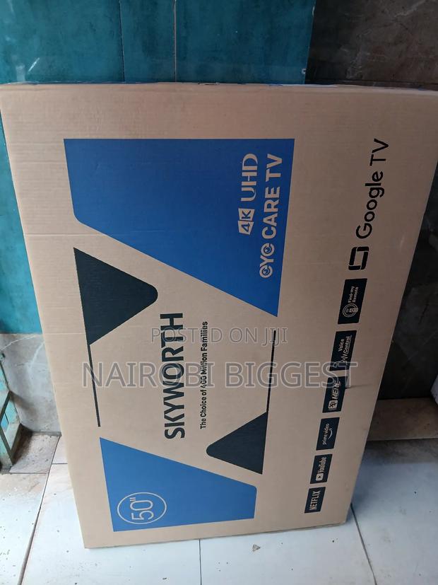 Skyworth 50" Google Smart Frameless Television