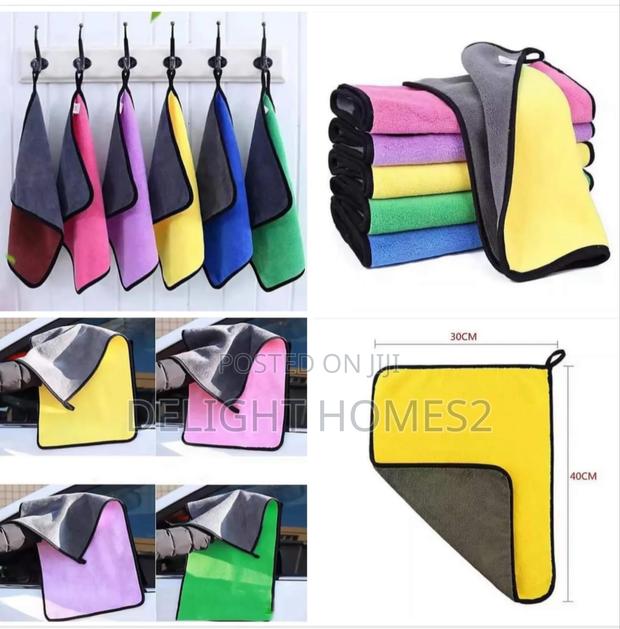 Double Colour Cotton Kitchen Hand Towel_ulti - thumbnail 2