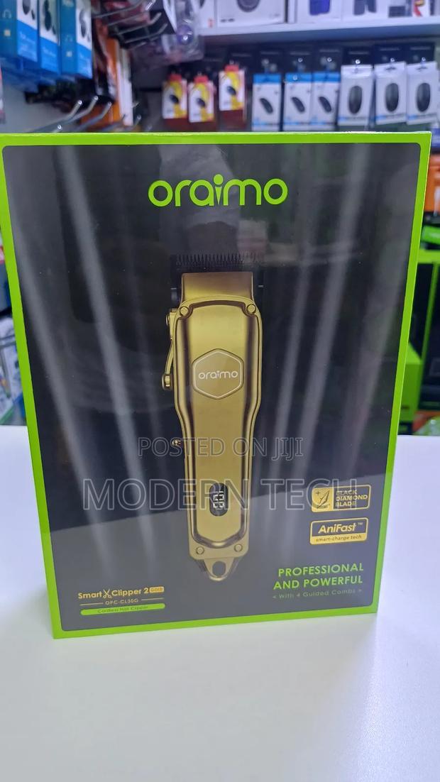 Oraimo Gold Smart Clipper – Durable Hair Beard Trimmer - main view