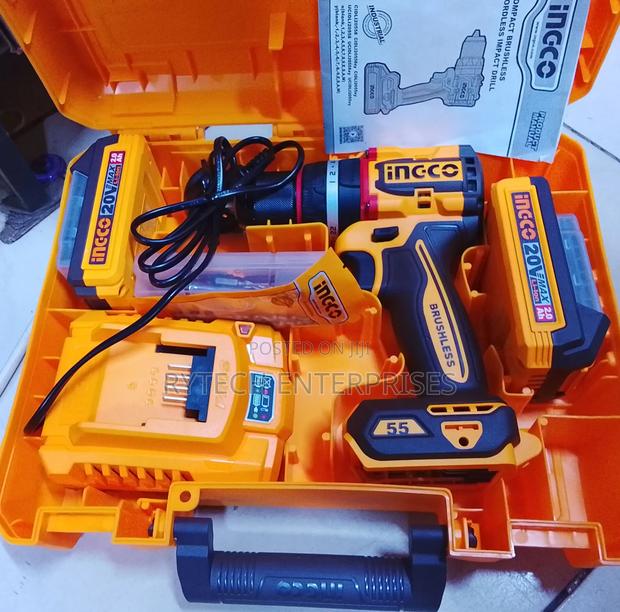 High Quality Ingco Cordless Drill (Brushless )