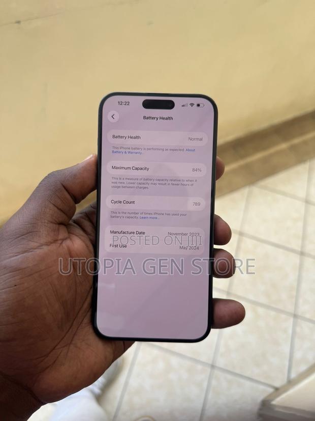 Apple iPhone 15 Pro Max 256 GB Blue - thumbnail 2