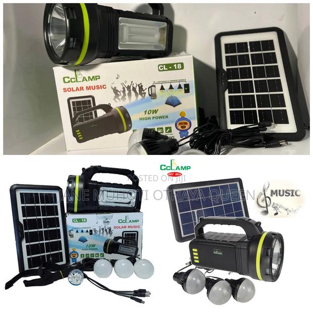 10w Solar Lighting System Portable Kit - main view