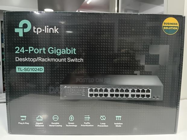 Tp-Link 24-Port Gigabit Desktop/Rackmount Switch (Tl-Sg1024d). - main view