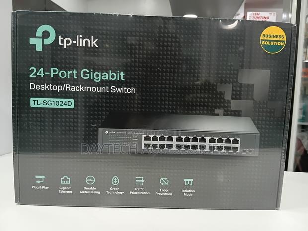 Tp-Link 24-Port Gigabit Desktop/Rackmount Switch (Tl-Sg1024d). - thumbnail 2