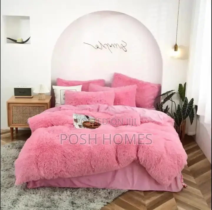 Pink Fluffy Home Duvets