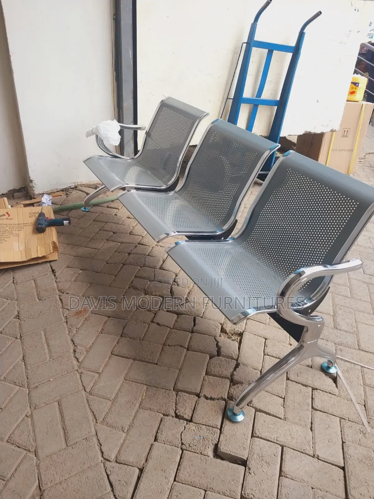 Three-Seater Waiting Chair