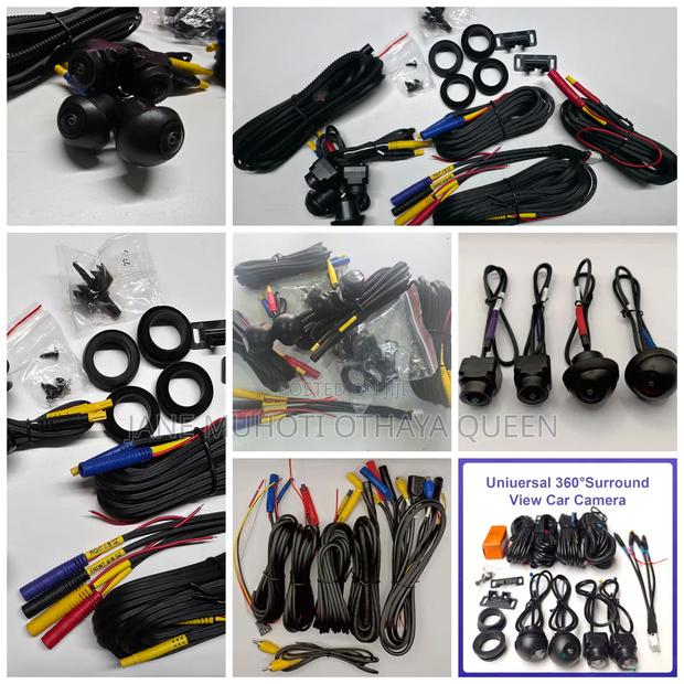 360 Bird View Car Camera System 3d Surround View Parking Kit