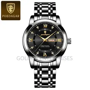 Black Silver Classic Poedagar Gents Watch #936