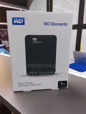Wd Elements 1tb External Hard Drive – Portable Storage