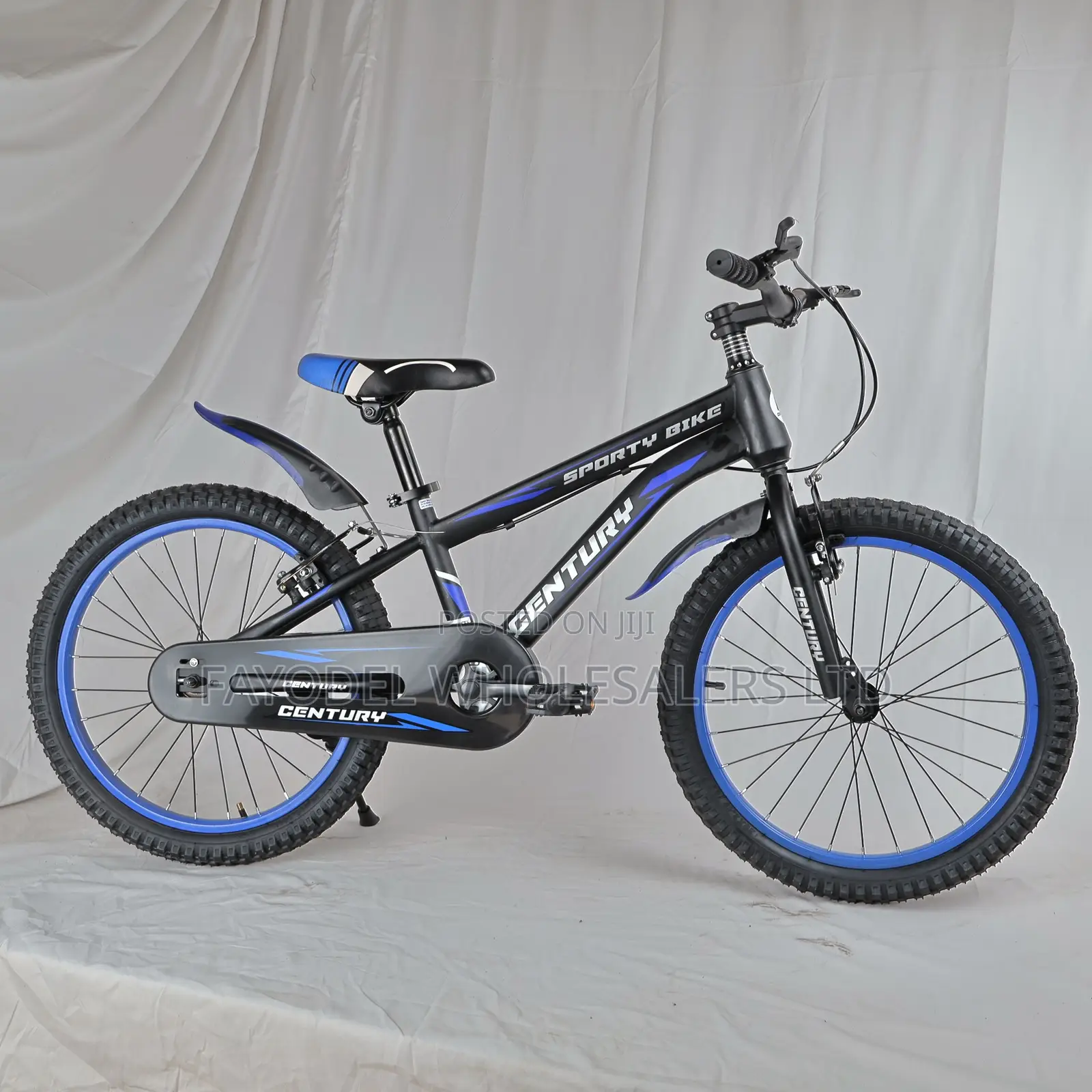 20-Inch Blue Century Kids Bike (8 to 13 Years)