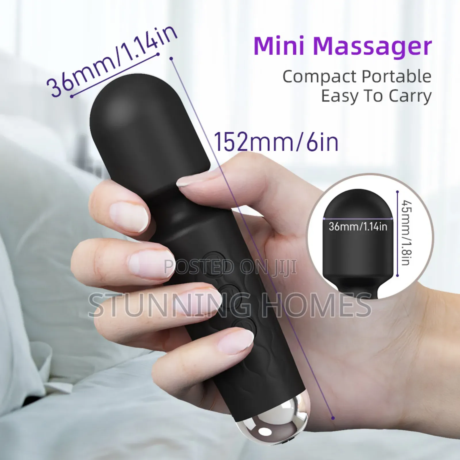 Usb Rechargeable Powerful Clitoris and G Spot Vibrator