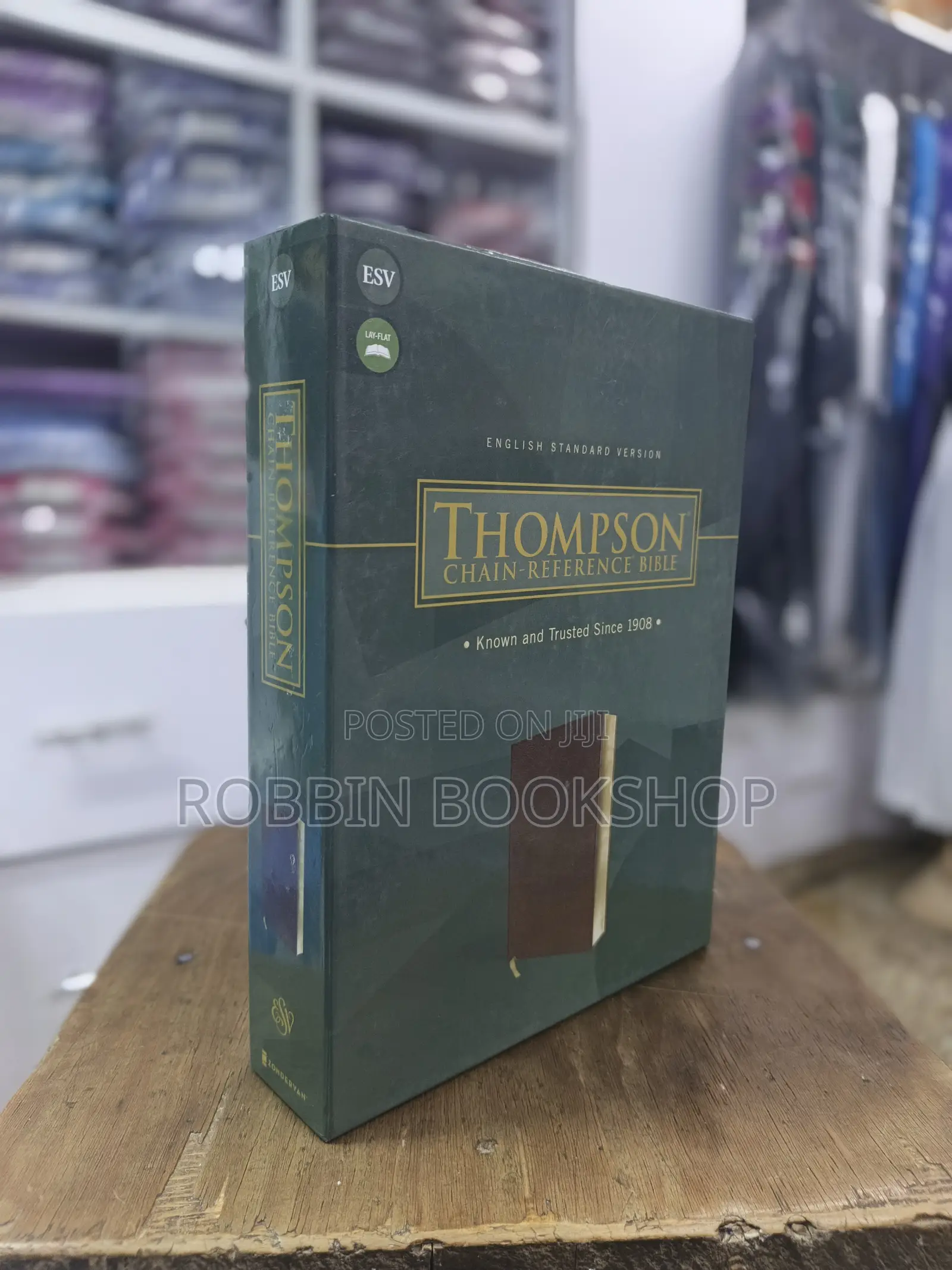 Brand New Thompson Chain Reference Bible – Premium Leather Cover