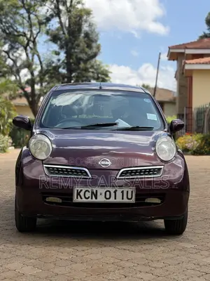 Nissan March 2010 Burgundy