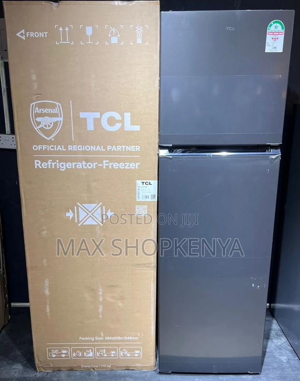 TCL 286l 
( P370tm ) Double Door No Frost Fridge
