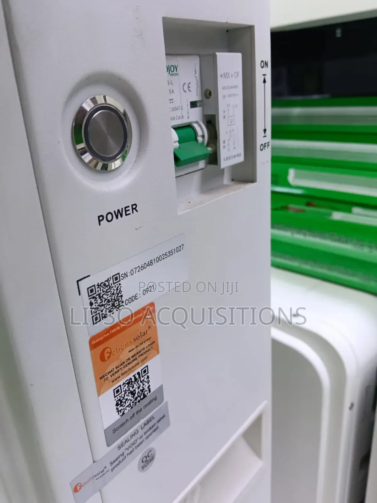 5kwh 48v Felicity Lithium Battery (8 Years Warranty)