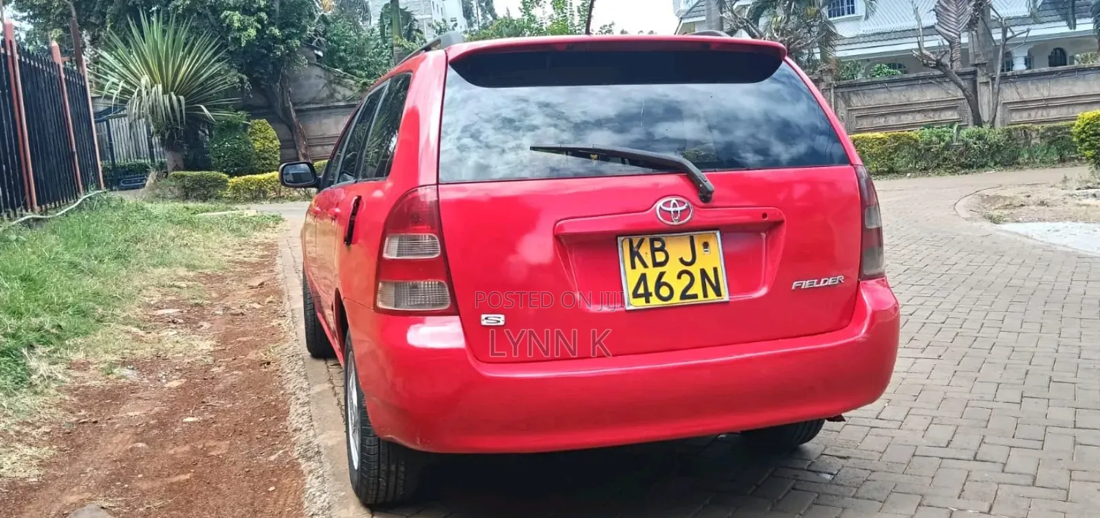 Toyota Corolla Fielder 2006 Red