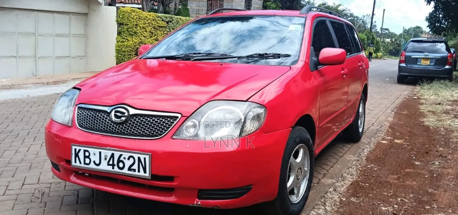 Toyota Corolla Fielder 2006 Red