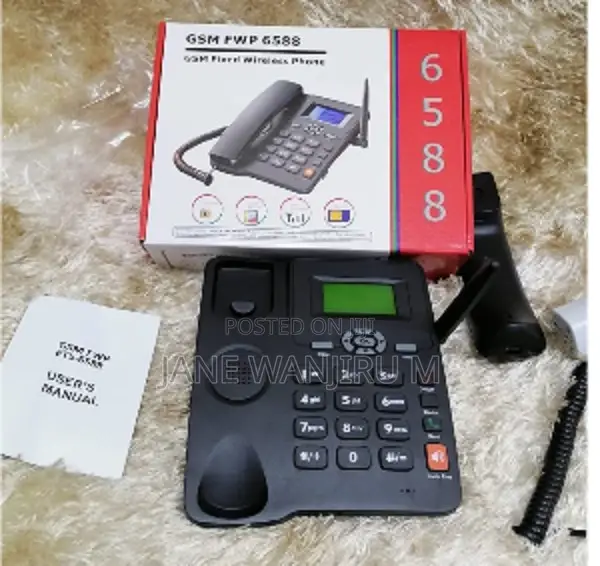 Affordable GSM Deskphone 6588 GSM Fixed Phone Support 6588