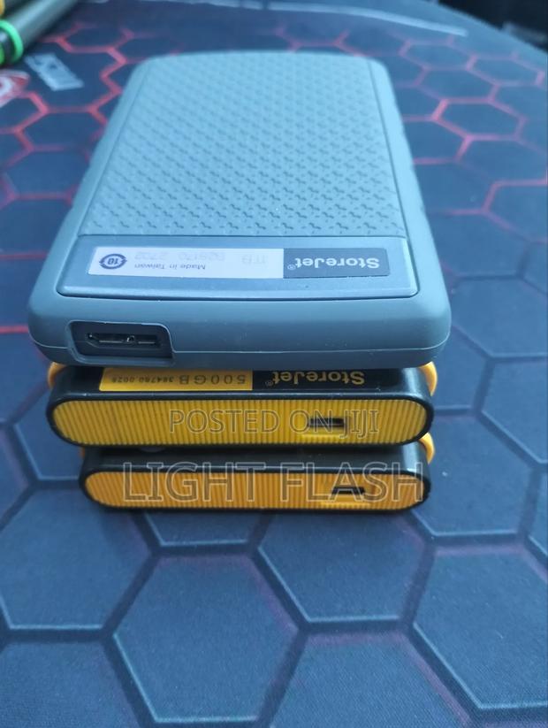 Transcend 1tb External HDD Drive - main view