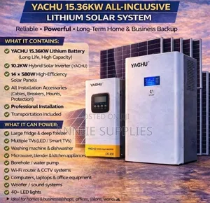 15.36kwh Yachu Lithium System