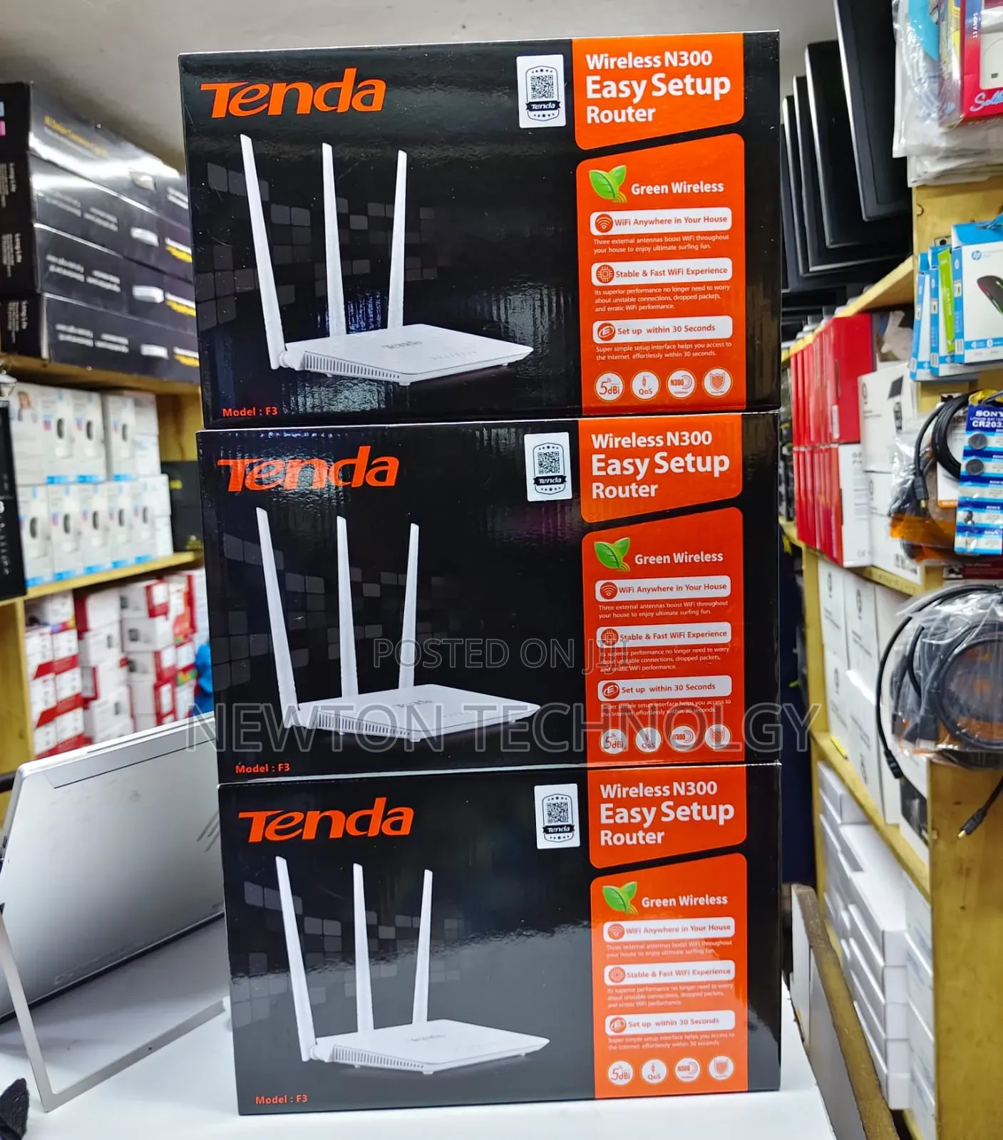 Tenda F3 300mbps Wifi Router