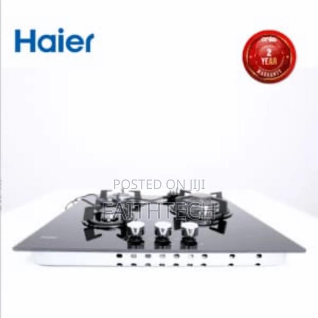 The Haier HCG-S603bb Is a 3-Burner Built-in Gas Cooker