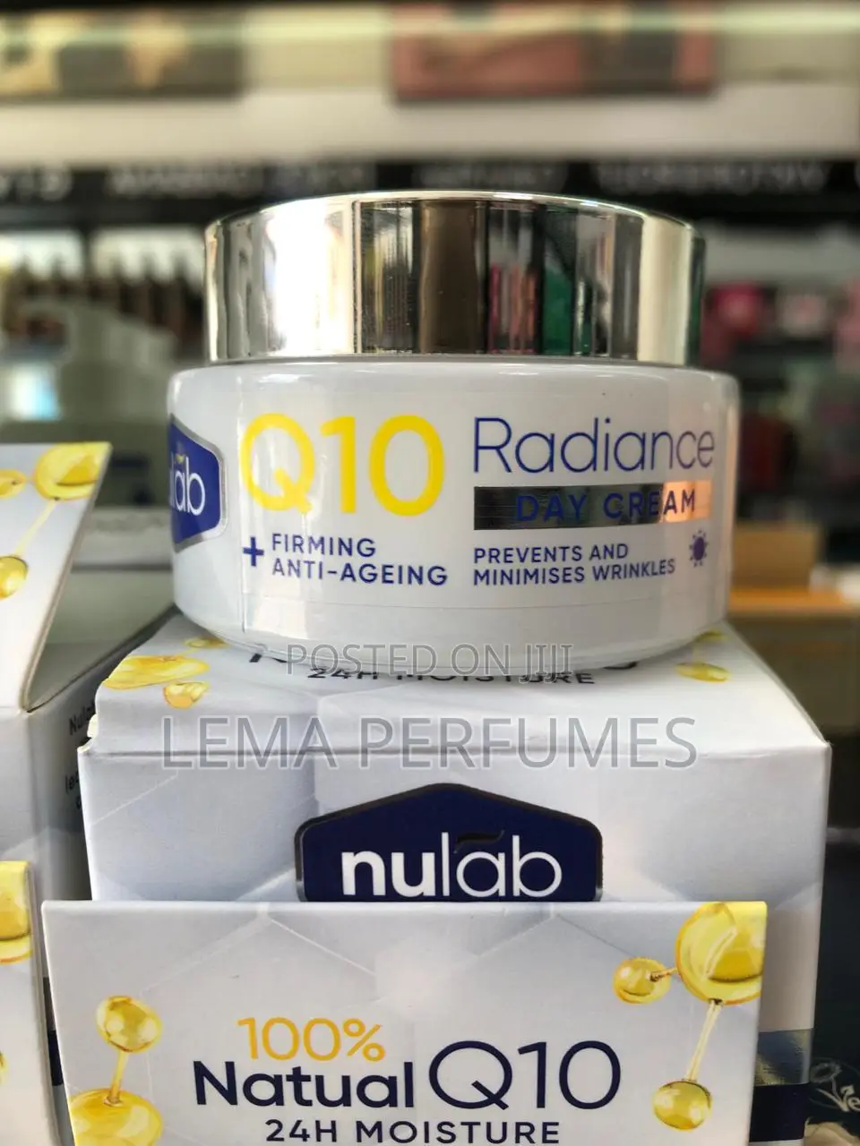 Nulab Q10 Radiance Day Cream 50ml Brightening Anti-Aging Moisturizer