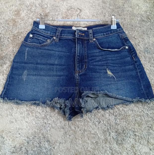 Denim Ladies Booty Shorts - thumbnail 3