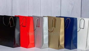 Multicolour A4 Carrier Bags. Hub