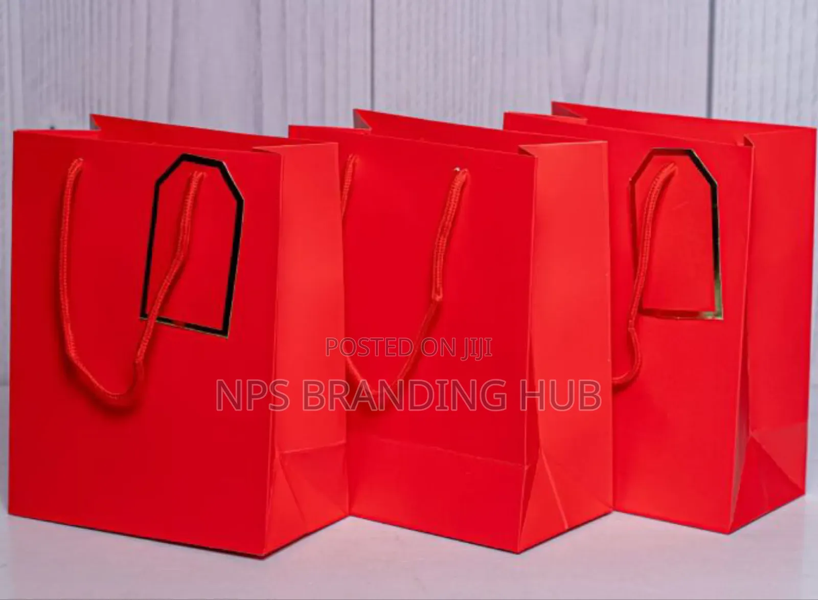 Multicolour A4 Carrier Bags. Hub