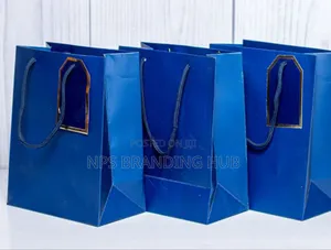 Multicolour A4 Carrier Bags. Hub