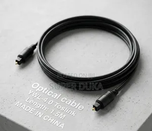 1.5m Digital Optical Audio Toslink Cable High Fidelity Sound.
