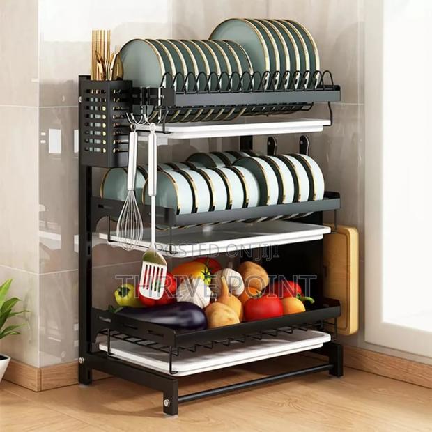 3layers Carbon Coated Dish Rack
