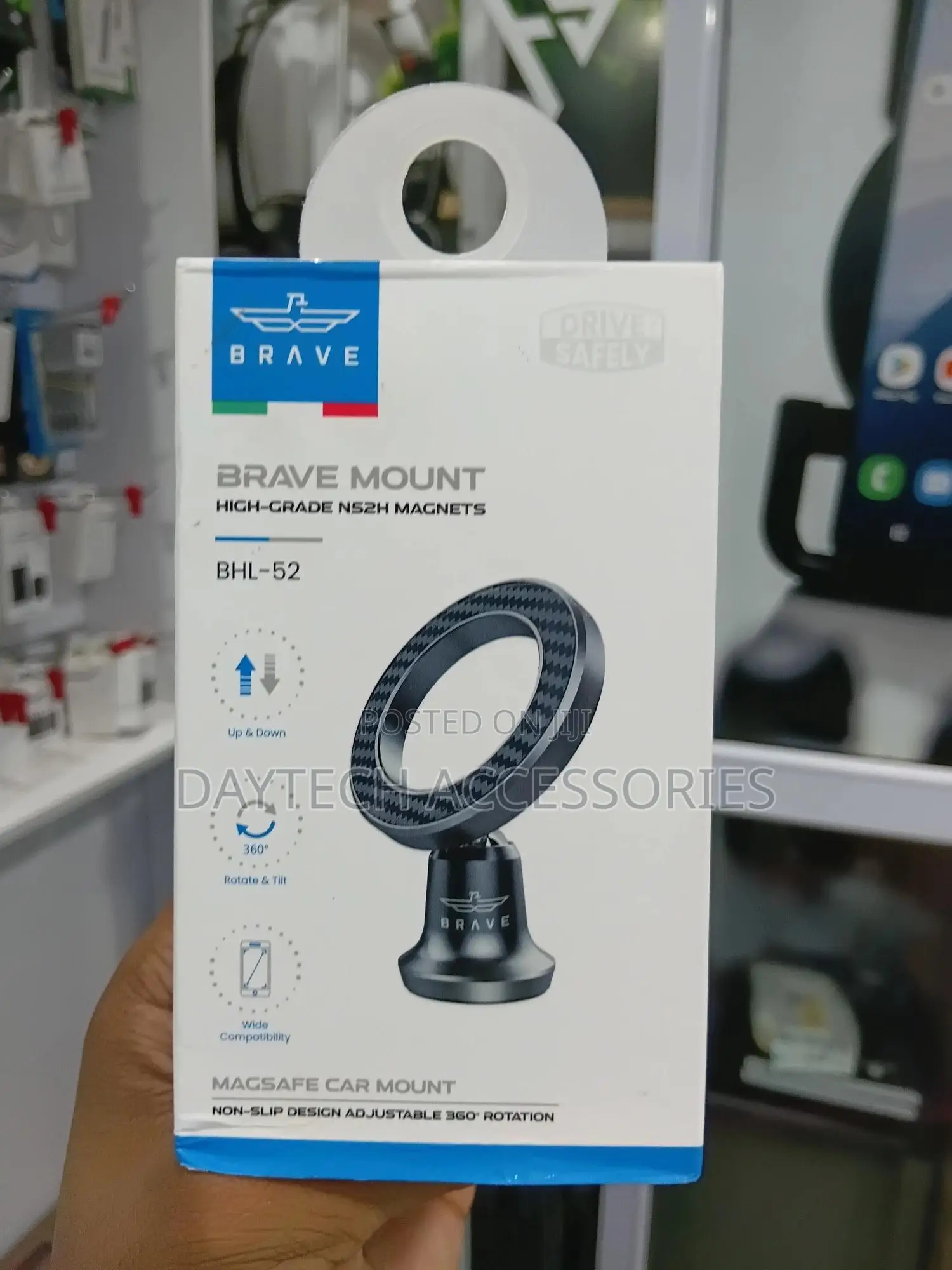 Brave BHL-52 Magsafe Car Phone Holder.