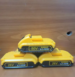 Dewalt Drill Batteries 26v and 50v/Drill Batteries