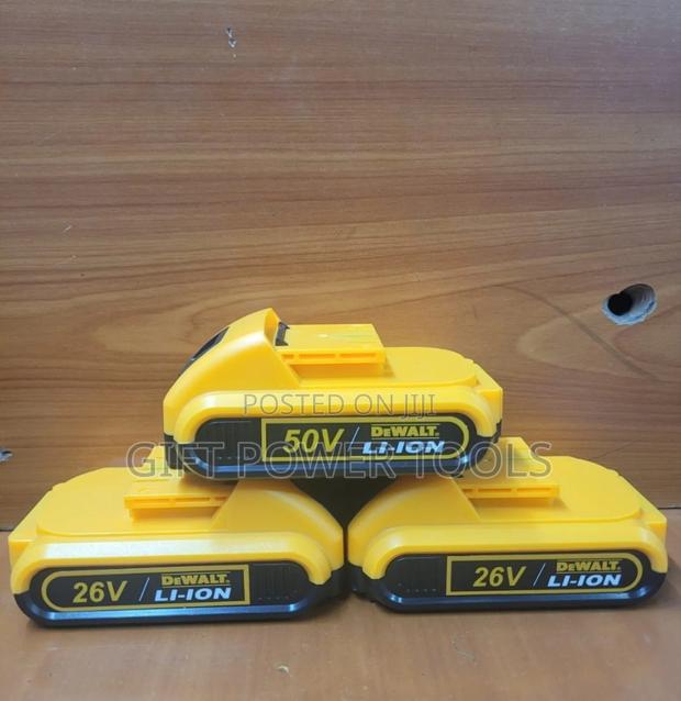Dewalt Drill Batteries 26v and 50v/Drill Batteries