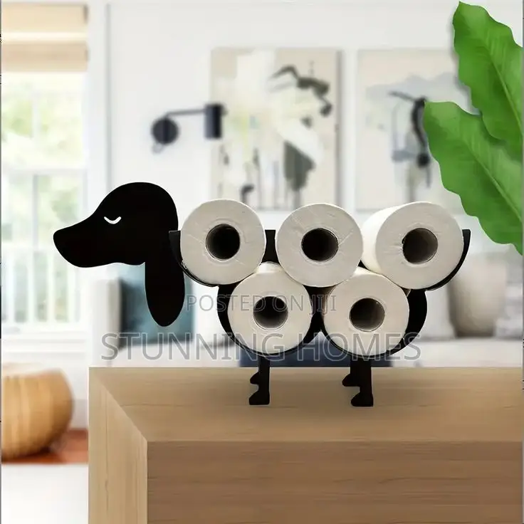 Creative Free Standing/Wall Mounted Tissue Holder