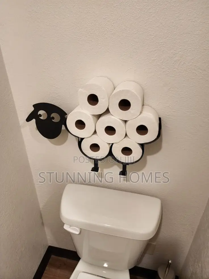 Creative Free Standing/Wall Mounted Tissue Holder