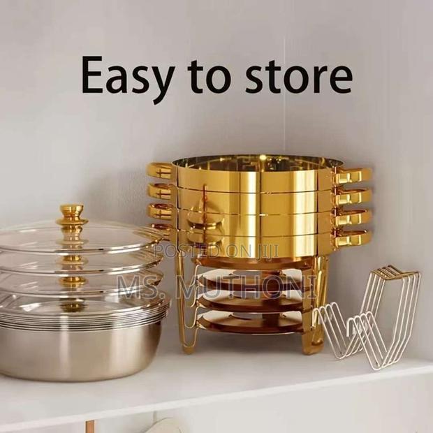 5l Home Use /Catering Chaffing Dish - thumbnail 4