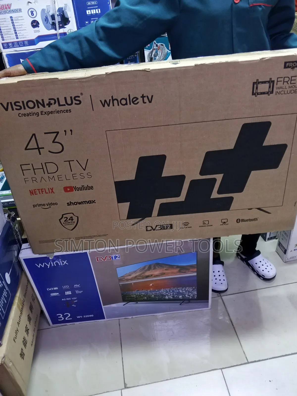 43-Inch Vision Frameless Smart Tv