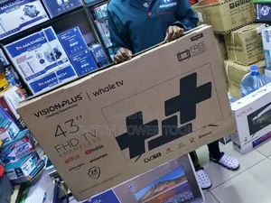 Quality Vision Frameless Smart Tv 43-Inch