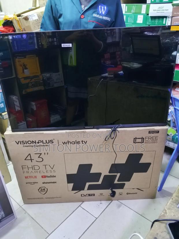Quality Vision Frameless Smart Tv 43-Inch - thumbnail 2