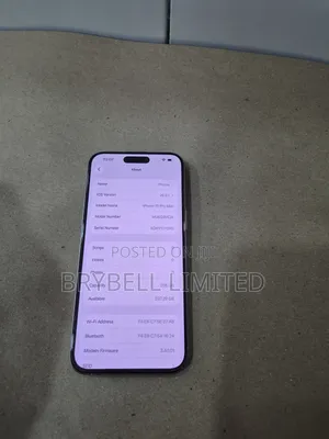 Apple iPhone 15 Pro Max 256 GB White