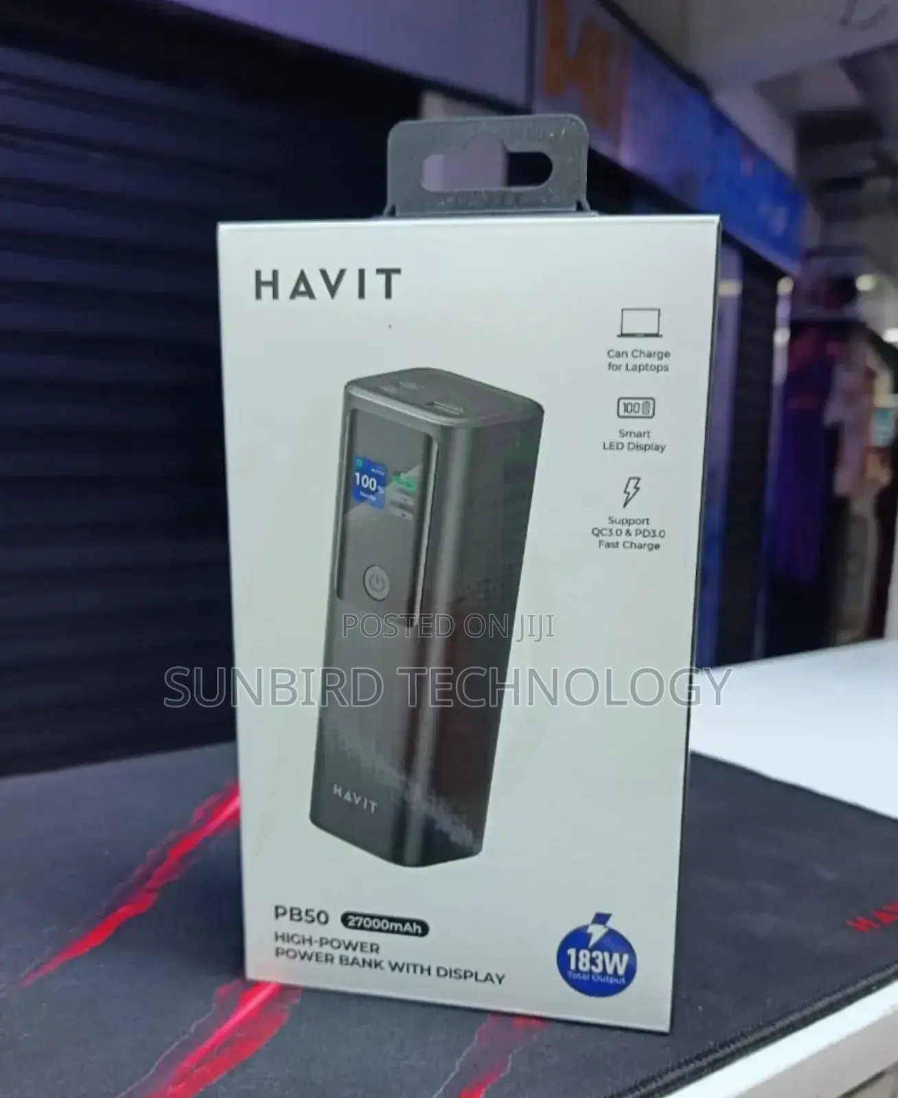 Havit Pb50 27,000mah 183w Powerbank