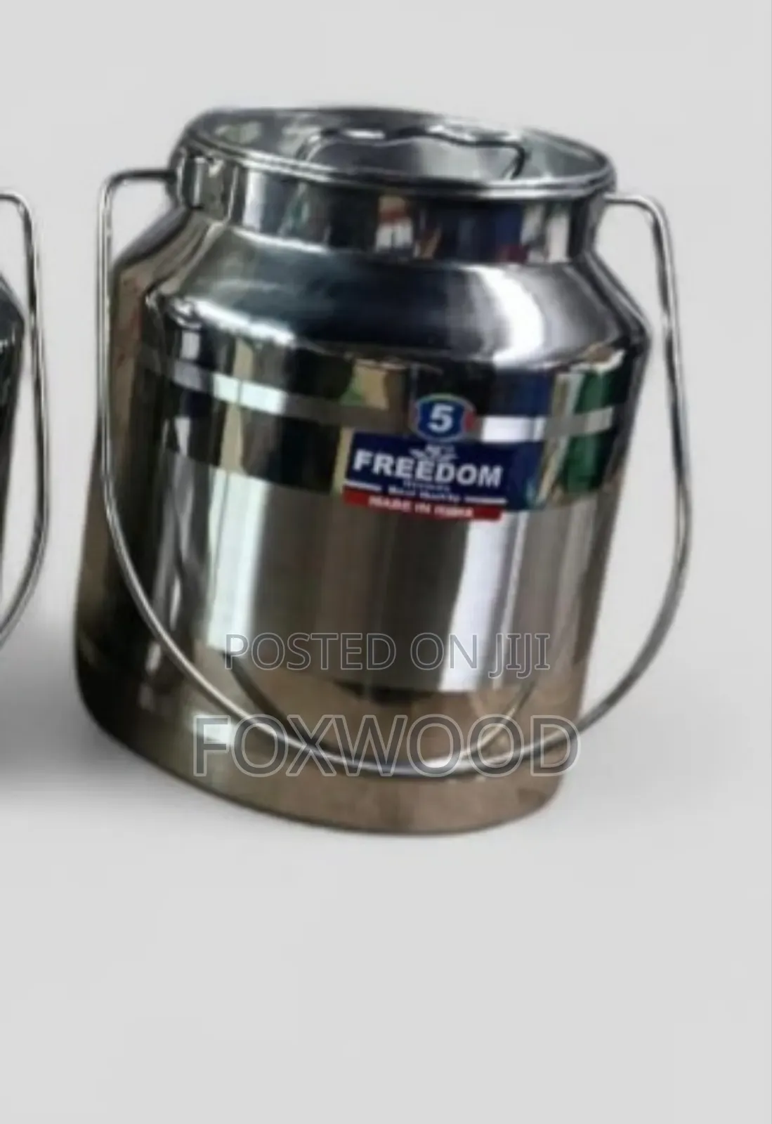 Freedom Stainless Steel Milk Can 5litr