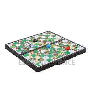 Mini Board Game Snake and Ladder Chess Game-Small