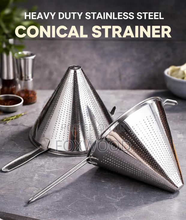 Stainless Steel v-Shaped Conical Strainer