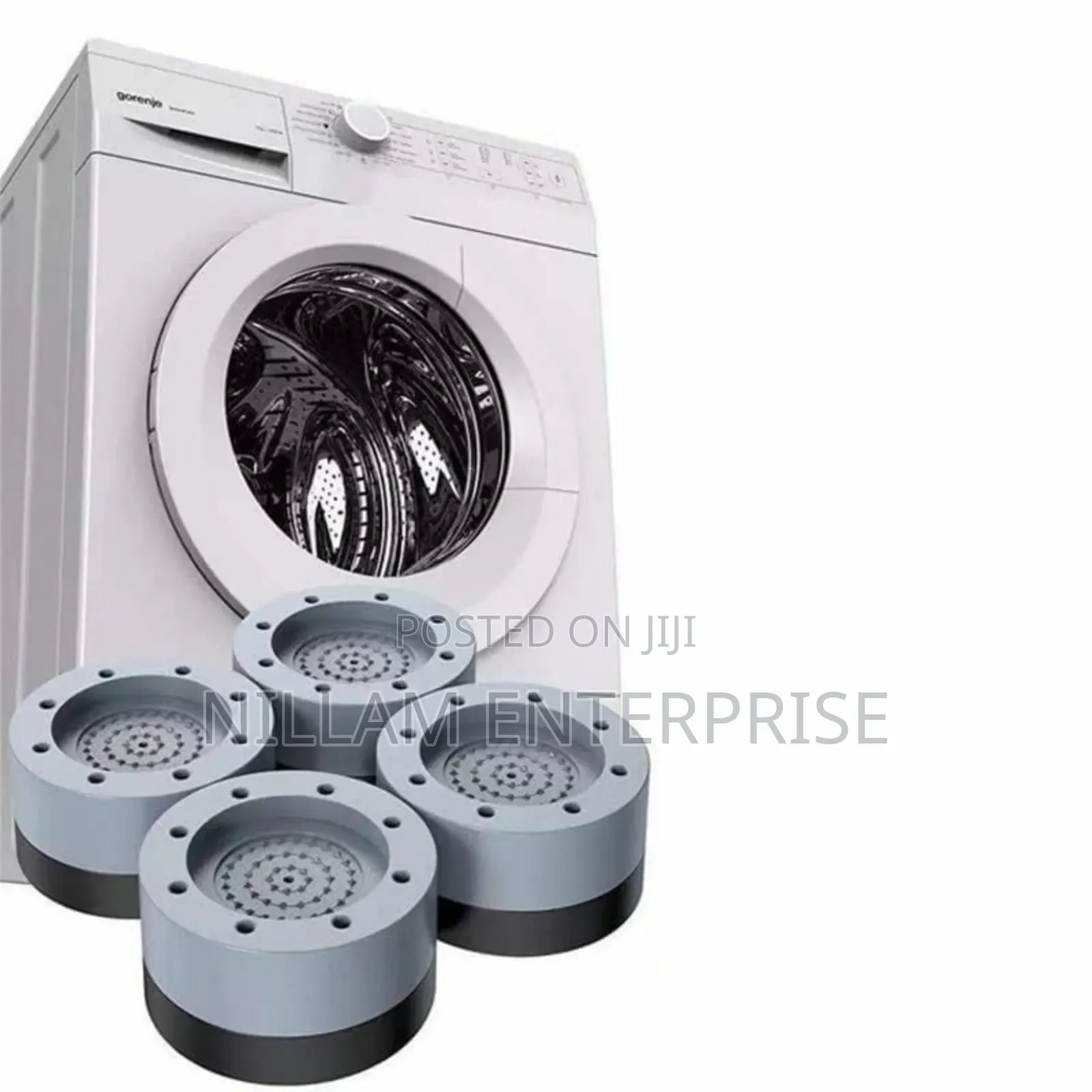 4 Pcs Universal Shock Noise Cancelling Anti-vibration Pads