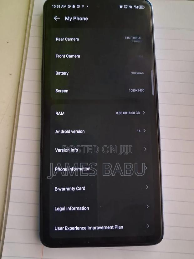Tecno Camon 20 256 GB Blue