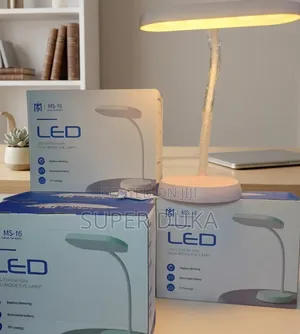 Ms-16 Rechargeable Led Desk Lamp, Stepless Dimming Eye Lamp.